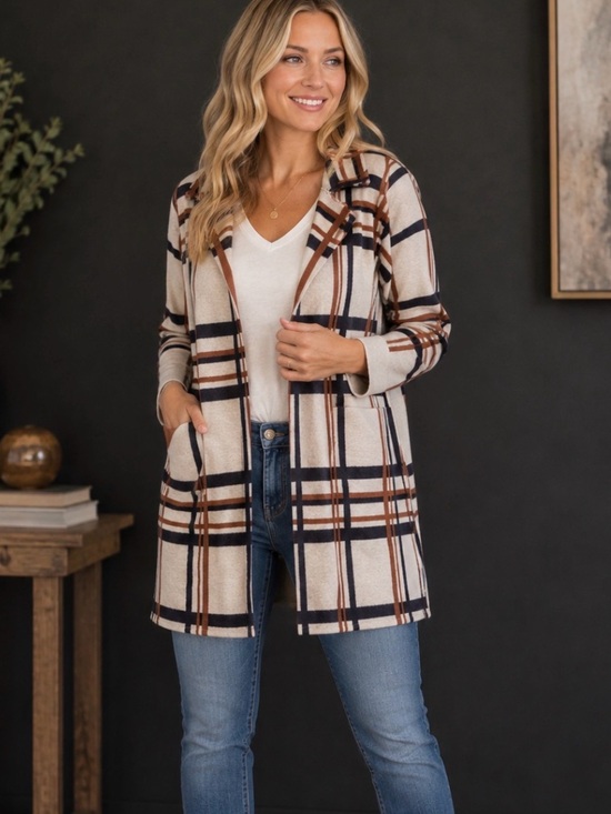 Eva & Paige Tops - Eva & Paige open front knit jacket size XL